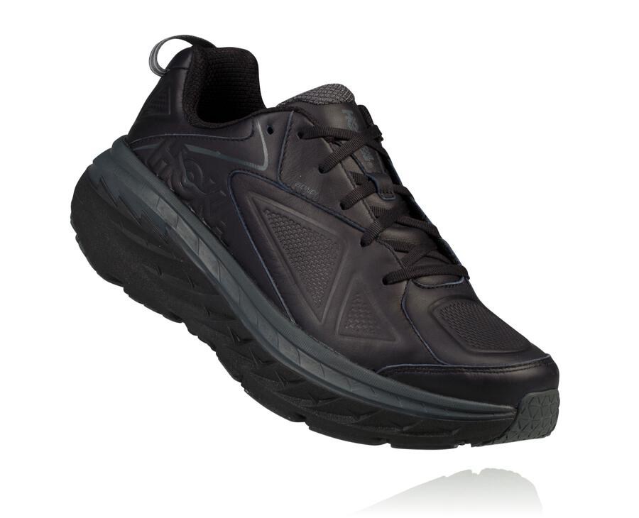 Hoka One One Koşu Ayakkabısı Erkek Siyah - Bondi Deri - GD8264590